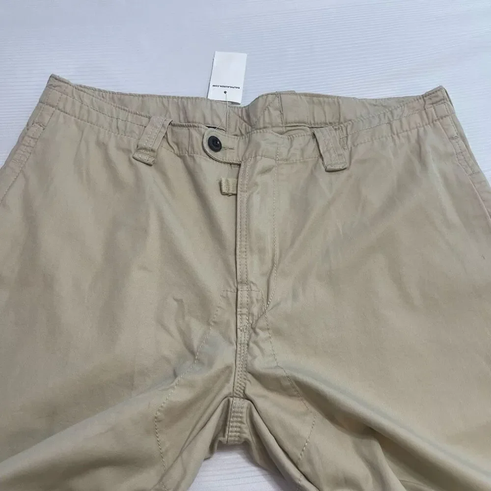 NWT Polo Ralph Lauren Spring Beige Vintage Varsity Chino Pants Size 36 X 29 New